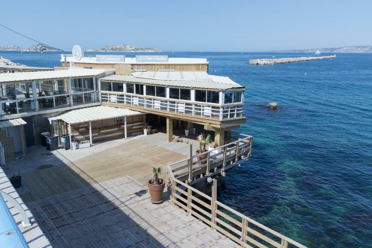 Stud Terras Ville Corniche 2 Pers Stat Gratuit Rue Modif Suivt Possib Et Accord Exclusif Marseilles Buitenkant foto