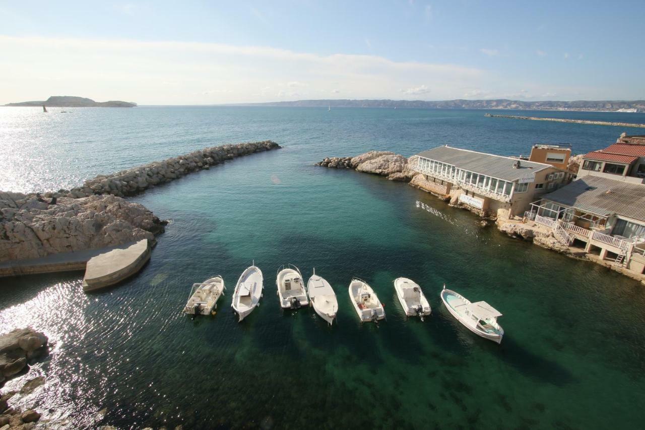 Stud Terras Ville Corniche 2 Pers Stat Gratuit Rue Modif Suivt Possib Et Accord Exclusif Marseilles Buitenkant foto